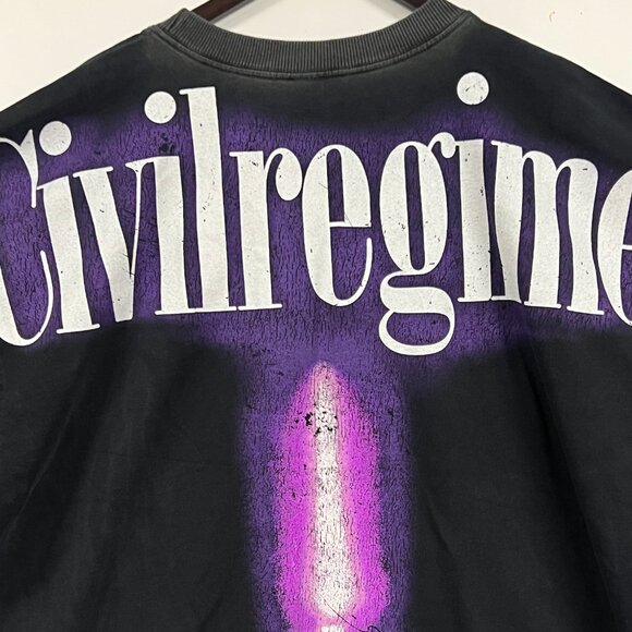 Star Wars x Civil Regime Concrete Purple Crystal 199X Oversized Tee Vintage - Picture 6 of 7
